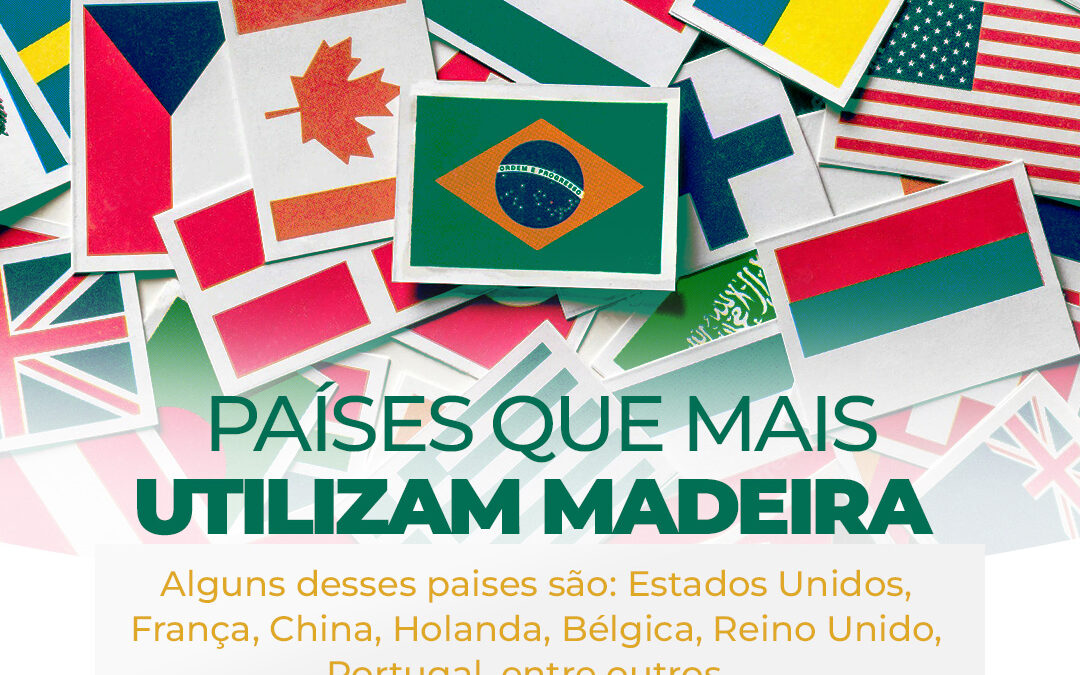 países que mais utilizam madeira