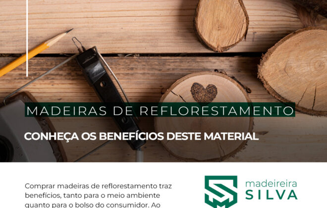 Madeira de reflorestamento