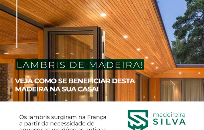 Lambris de madeira benefícios