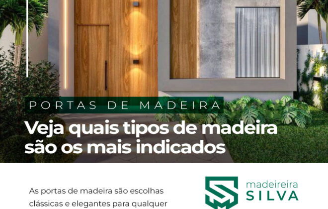 portas de madeira tipos