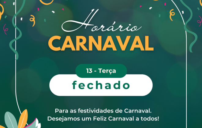 Horários de Carnaval